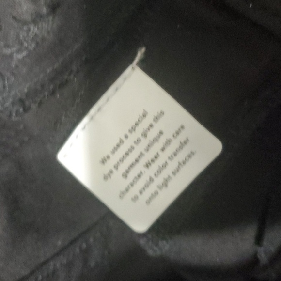 DL1961 pants womens size 27 4 black zipper accents double button cropped skinny - Picture 11 of 15